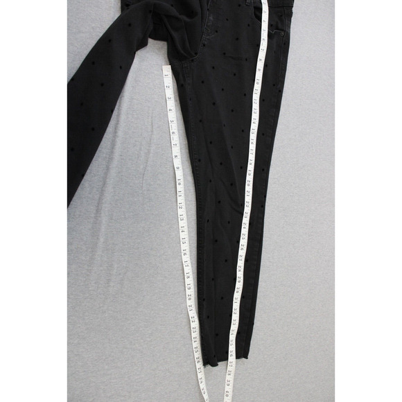 Old Navy Jeans Women Size 16 Black Cotton Blend Stretch Rockstar Skinny Ankle - Picture 7 of 7